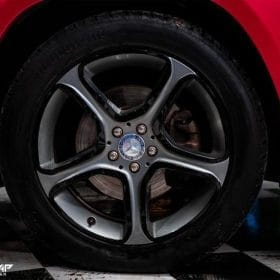 GLK250 doi mau matte red 5