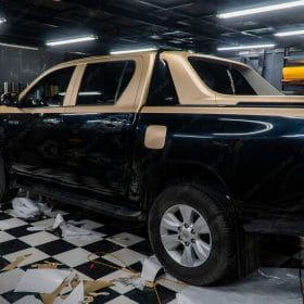 Dán decal đổi màu ô tô đẹp giá rẻ tại Cầu Giấy Maybach Hillux 4 Hullux maybach 4