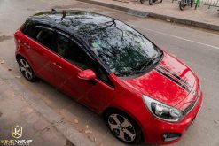 Dán decal nóc xe oto đẹp giá rẻ tại Hà Nội KIA RIO