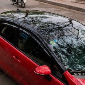 KIA Rio dan noc thanh noc den bong teckwrap CG01 2