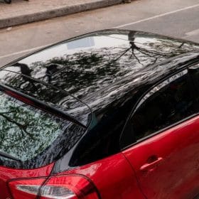 KIA Rio dan noc thanh noc den bong teckwrap CG01 3