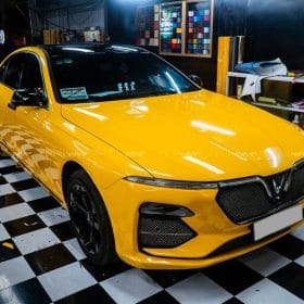 Lux A 2.0 doi mau trang sang vang teckwrap CG12 HD 1