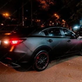 Dán decal đổi màu xe oto Mazda 6 3 Mazada 6 doi mau den bong sang den li teckwrap cm01 2