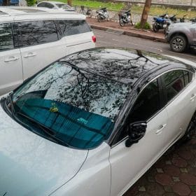 Dán nóc ô tô Mazda 6 1 Mazada 6 noc thanh noc den bong teckwrap cg01 4
