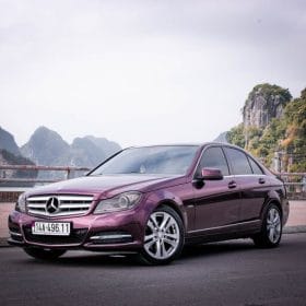 Mercedes C200 dan doi mau Man chin Nho xuat Nhat 1
