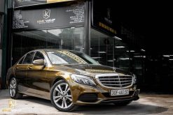 Dán decal đổi màu xe ô tô Mercedes C250