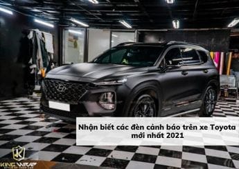 Nhan biet cac den canh bao tren xe Toyota moi nhat nam 2021