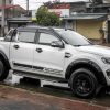 Dán nóc Ford Ranger Wildtrak 5 Ranger do hoi tum lum dan noc vai CG01 noi that carbon RCF03 6