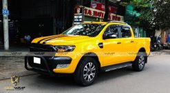 Dán đổi màu vàng Ford Ranger