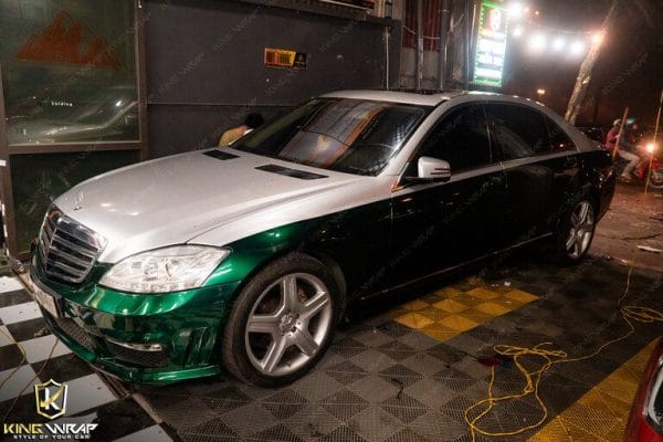 Dán decal Style Maybach Mercedes S500