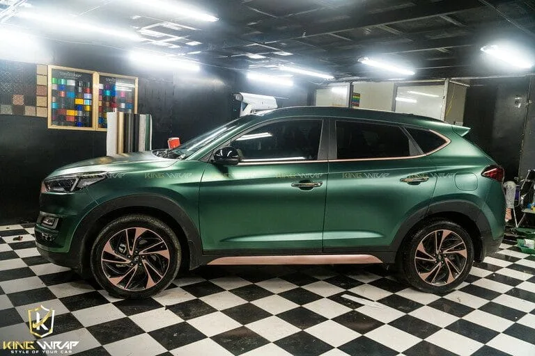 Hyundai Tucson wrapped