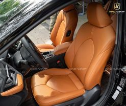 Bọc ghế da ô tô nâu bò Camry
