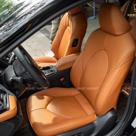 Bọc ghế da ô tô nâu bò Camry 1 boc ghe da oto camry dep 1
