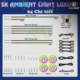 Độ led nội thất ô tô uy tín Hà Nội 4 cac vi tri lap led noi that oto e1714724530974