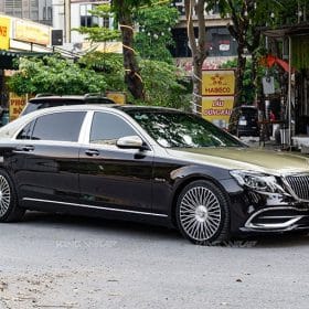 dan decal maybach vang sam panh mercedes hanoi 1 min min
