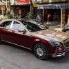 dan doi mau do vang mercedes phong cach maybach min