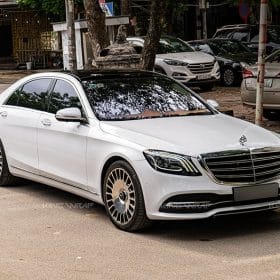 dan doi mau trang mercedes s450 1 min