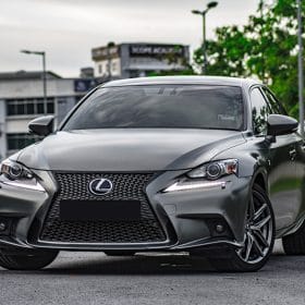 Dán decal đổi màu ô tô lexus uy tín Hà Nội 1 dan doi mau xam mo lexus hanoi 3