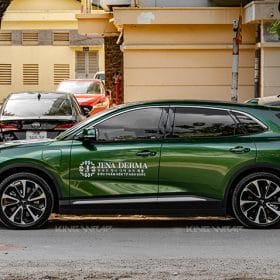 dan doi mau xanh la vinfast vf8 2