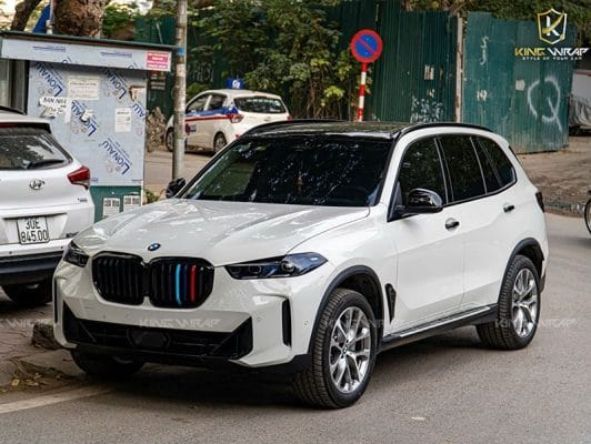 Dán phim cách nhiệt BMW X5 tại KingWrap