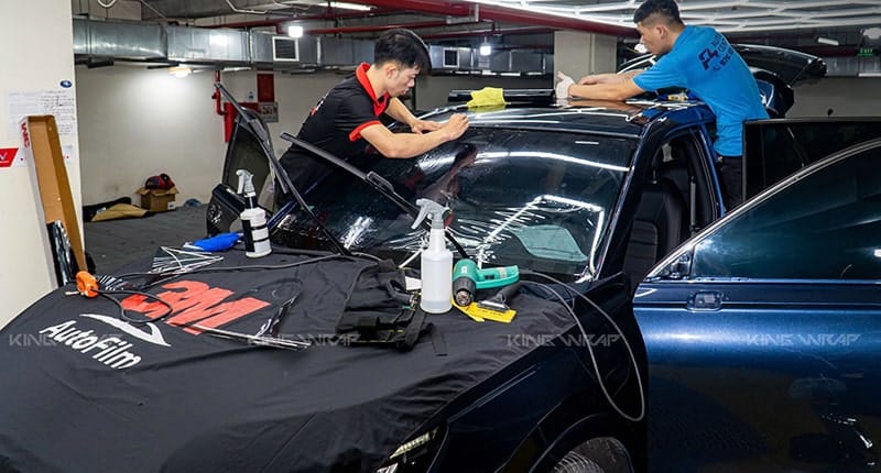 Dịch vụ dán phim cách nhiệt cho Honda CRV