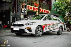 Dán tem sườn Cerato - mẫu tem sườn thể thao