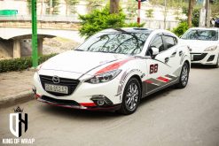 Decal Tem Ghép Thể Thao Mazda