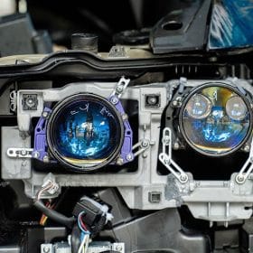 Độ bi led Land cruiser 3 do bi led LandCruiser 2