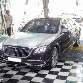 Dán decal đổi màu Merc S450 Luxury Maybach 4 doi mau maybach merc S450 1