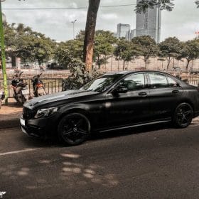 doi mau mercedes c200 den mo cm01 teckwrap 5