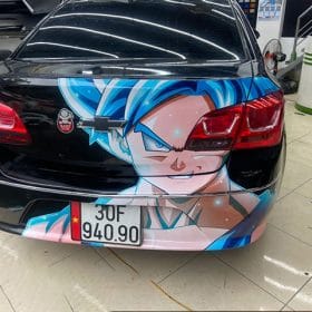 hinh anh dan decal duoi xe o to 2