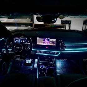 Độ led nội thất ô tô uy tín Hà Nội 1 led noi that oto 5 e1714723884560