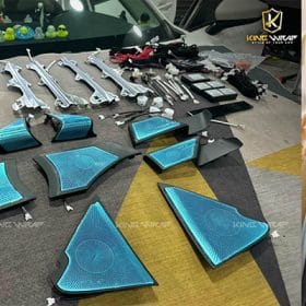 Độ led nội thất ô tô uy tín Hà Nội 3 led noi that oto ambient light ha noi 4