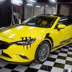 mazda 6 doi mau trang sang vang 2