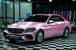 Dán decal đổi màu oto Merc C200 đẹp giá rẻ