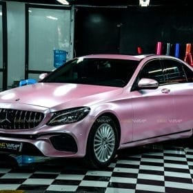 merc c200 doi mau trang sang hong 7