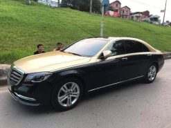 Dán decal đổi màu oto Merc maybach