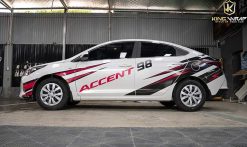 Top mẫu decal tem xe oto Accent đẹp nhất