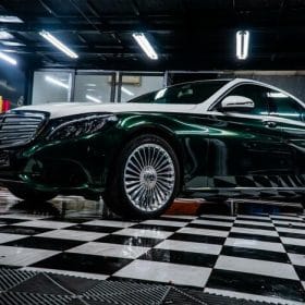 Ô tô dán Maybach - Đổi diện mạo nâng đẳng cấp xế cưng 1 vios dan maybach