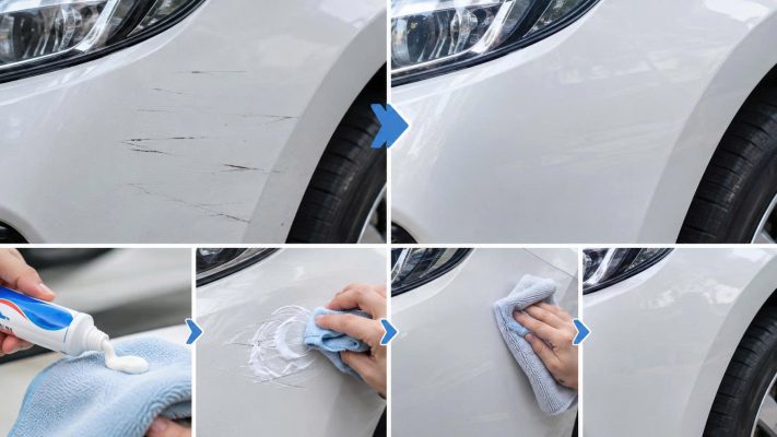 Xóa vết xước xe ô tô bằng kem đánh răng - Có nên không? 