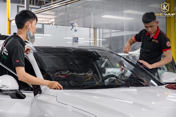 Dán Phim Cách Nhiệt Hyundai SantaFe 2024 Đẳng Cấp