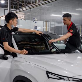 Hyundai santafe dan film cach nhiet 3m 14