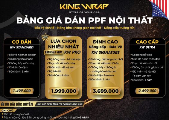 Dán PPF cho ô tô bao nhiêu tiền? Phân tích chi phí, lợi ích và hướng dẫn chi tiết Dán PPF cho ô tô bao nhiêu tiền? Phân tích chi phí, lợi ích và hướng dẫn chi tiết