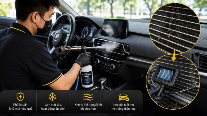 Dịch vụ chăm sóc xe ô tô chuyên nghiệp tại Hà Nội