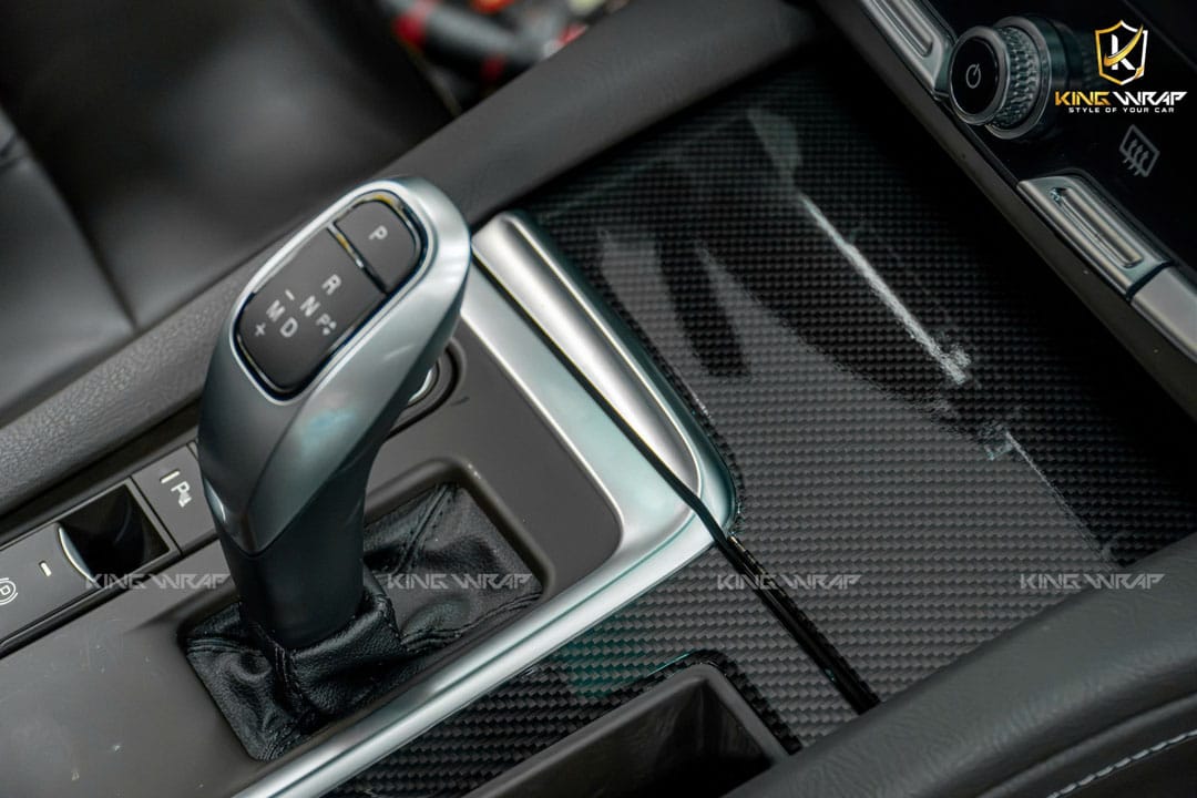 Dán Decal Carbon Nội Thất VinFast Lux A - Ảnh 6