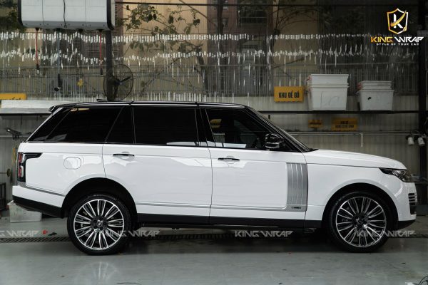Dán decal ô tô màu trắng: Mẫu đẹp, giá và quy trình thi công