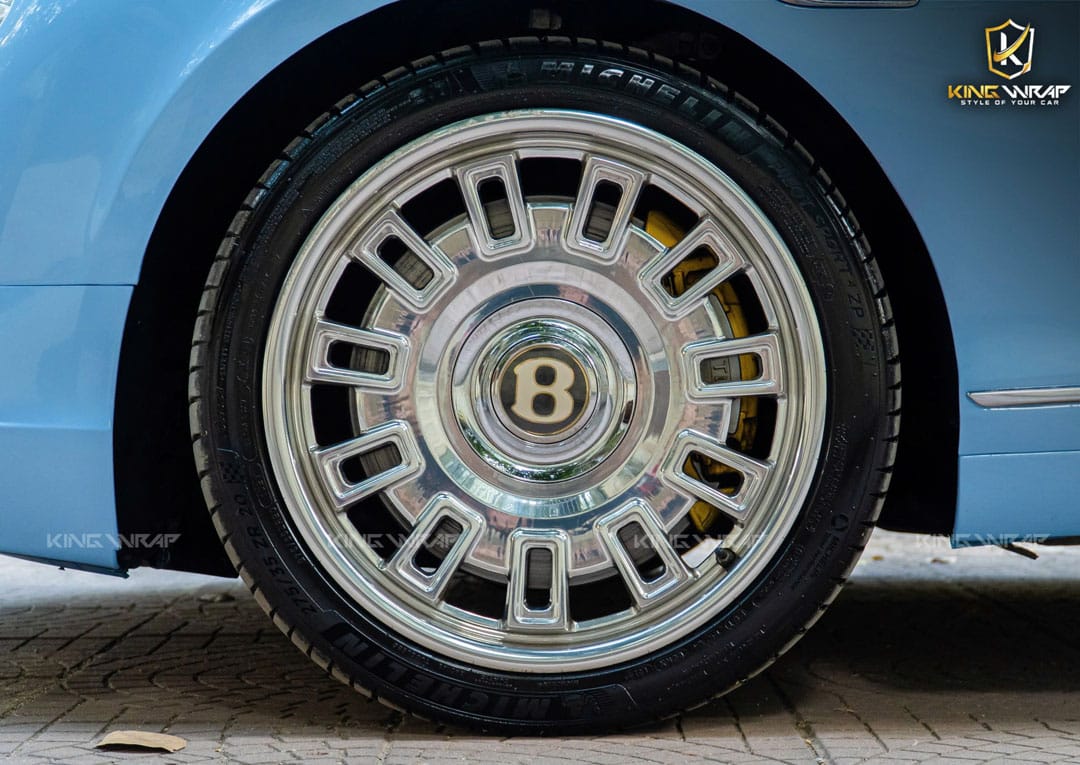 Dán Đổi Màu Xanh Bentley Tinh Tế - Thanh Lịch - Ảnh 7