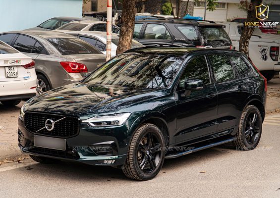Dán Đổi Màu Xanh Đen Volvo XC60 Bí Ẩn - Cuốn Hút