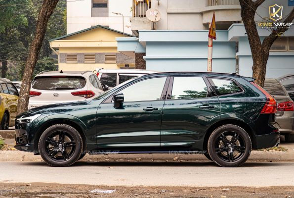 Dán Đổi Màu Xanh Đen Volvo XC60 Bí Ẩn - Cuốn Hút