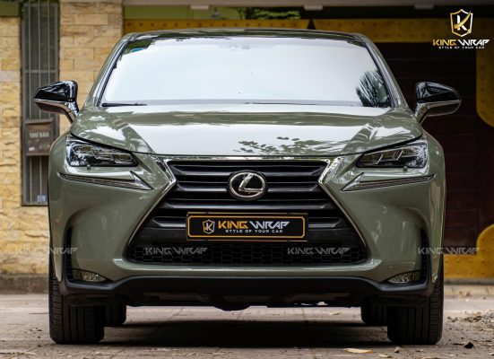 Dán Đổi Màu Xanh Lexus NX200t Phong Cách Thể Thao